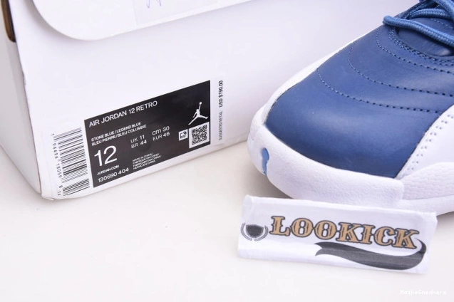 MaikeSneakers Blue Air 130690-404 Jordan Retro Stone 12 0730